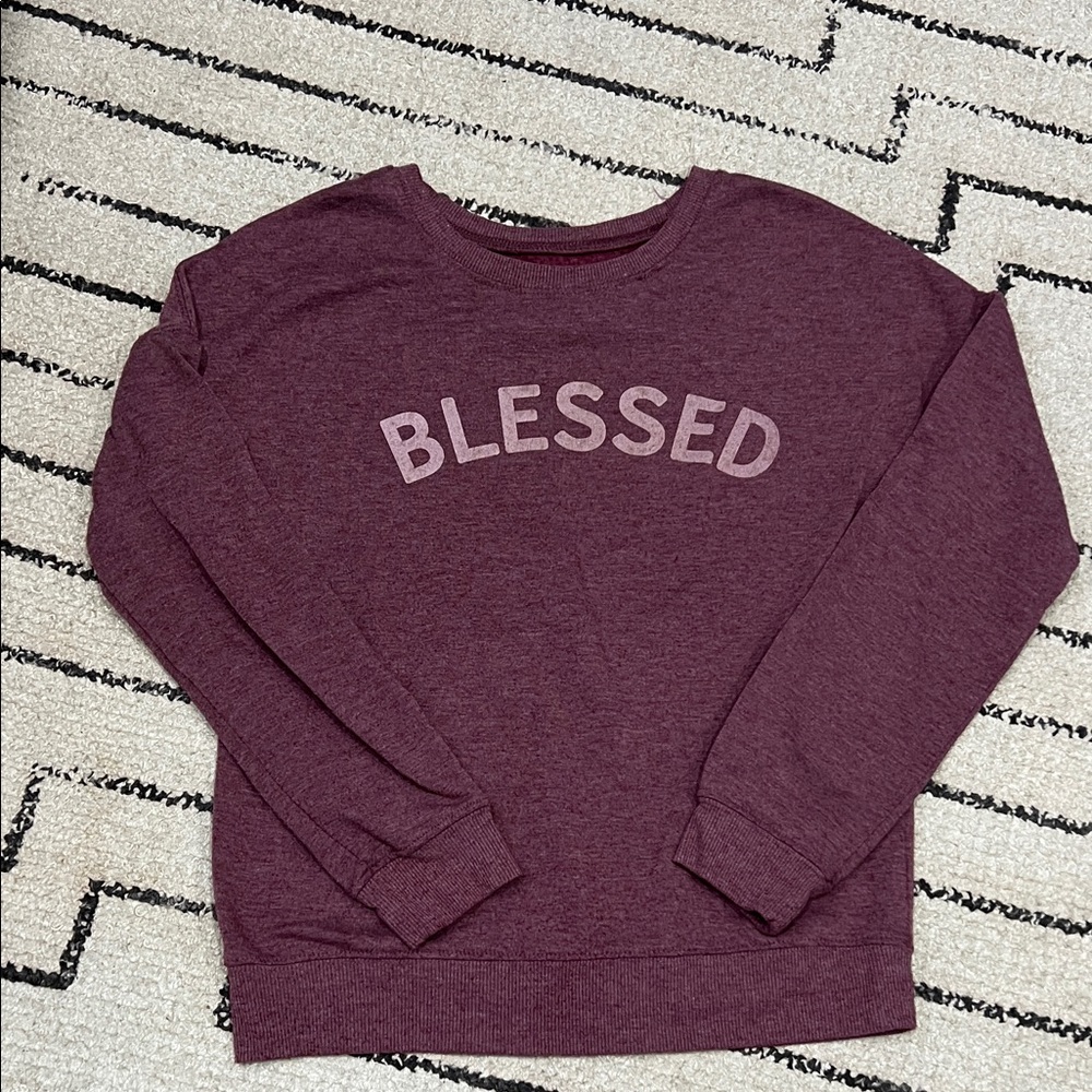 Zoe + Liv  'Blessed' Sweater